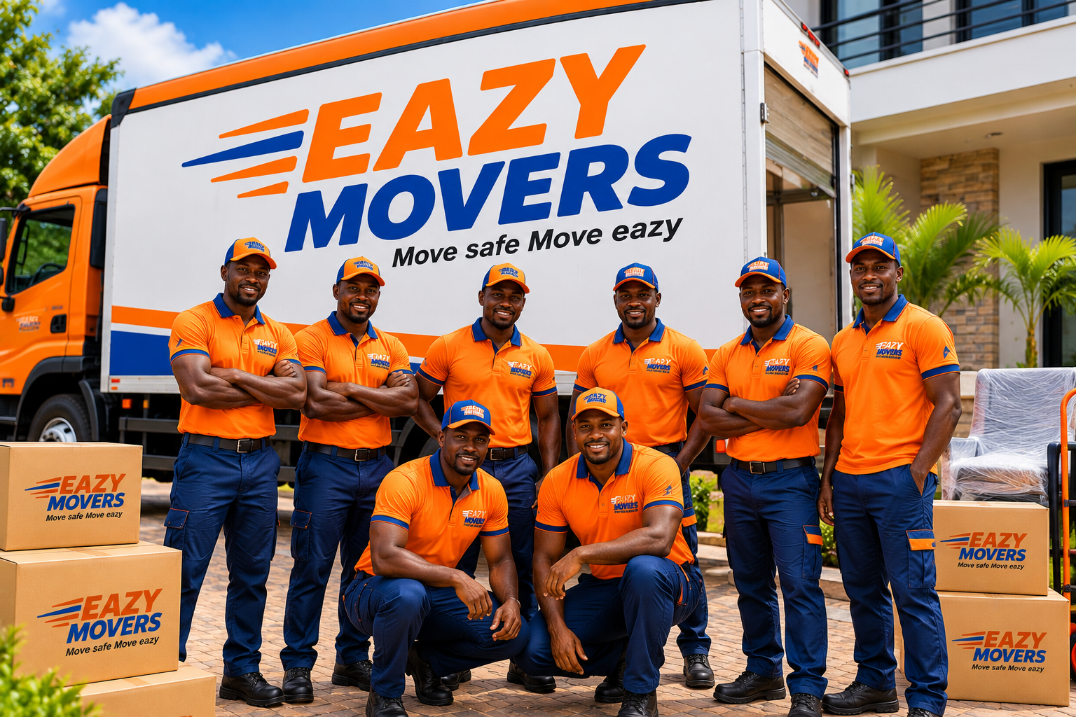 Eazy Movers team in Nairobi